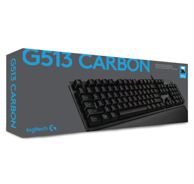 LOGITECH CLAVIER GAMER G513 CARBON RGB MECHANICAL