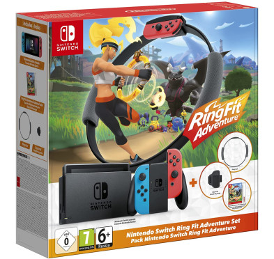 PACK NINTENDO SWITCH RING FIT ADVENTURE