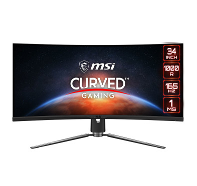 Ecran Gaming MSI MPG ARTYMIS 343CQR 34" CURVED UWQHD 165Hz RGB
