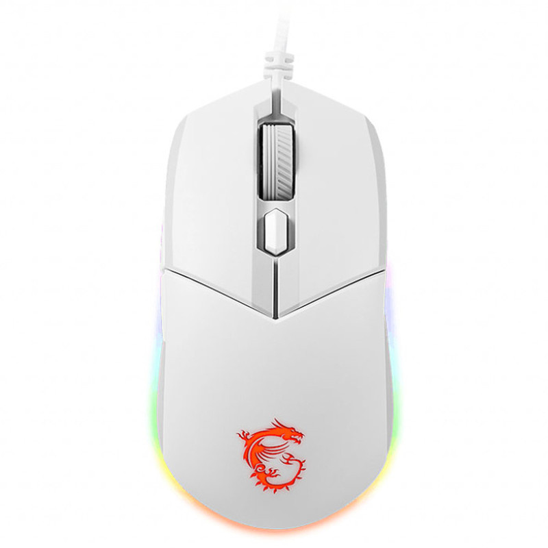 SOURIS MSI CLUTCH GM11 WHITE - Scoop gaming