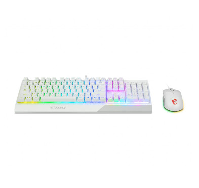 MSI COMBO PACK CLAVIER SOURIS GK30 WHITE