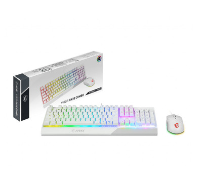 MSI COMBO PACK CLAVIER SOURIS GK30 WHITE