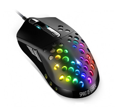 Souris Spirit Of Gamer PRO-M5 DARK RGB Gaming (S-PM5RGB)