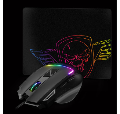 Pack Souris Gamer PRO-M3 RGB + Tapis souris