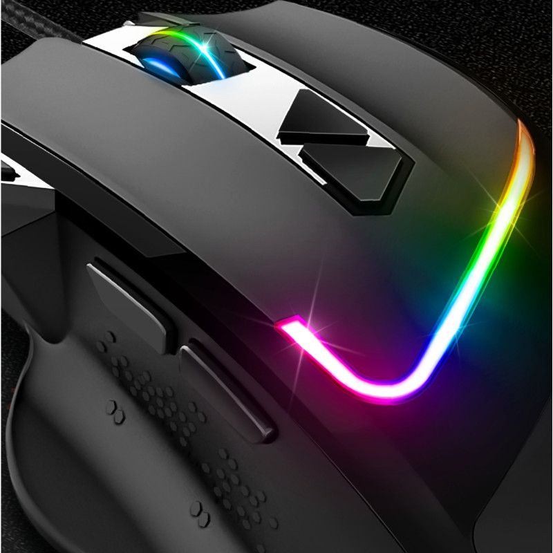 Pack Souris Gamer PRO-M3 RGB + Tapis souris