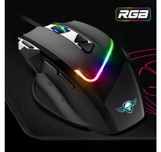Pack Souris Gamer PRO-M3 RGB + Tapis souris
