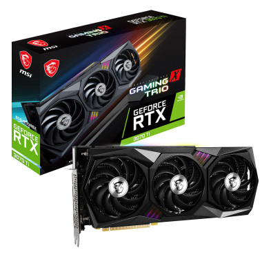 Carte Graphique MSI GeForce RTX 3070 Ti GAMING X TRIO 8G