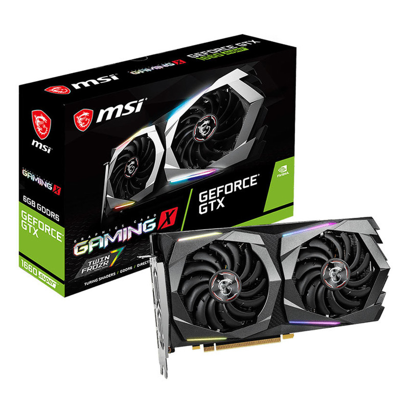 Carte Graphique MSI GTX1660 SUPER GAMING X - Scoop gaming