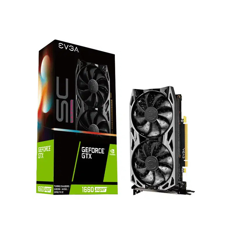 Carte Graphique EVGA GeForce GTX 1660 Super SC ULTRA GAMING