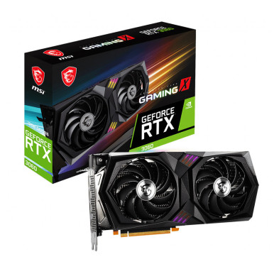 CARTE GRAPHIQUE MSI RTX3060 GAMING X 12G