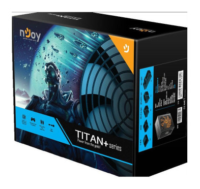 NJOY ALIMENTATION TITAN+ 500W 80+ BRONZE