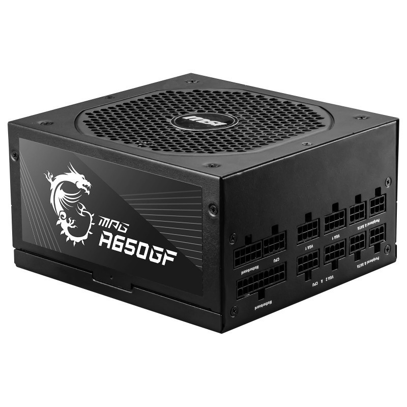 MSI ALIMENTATION MPG A650GF 650W 80+GOLD MSI ALIMENTATION MPG A650GF 650W 80+GOLD