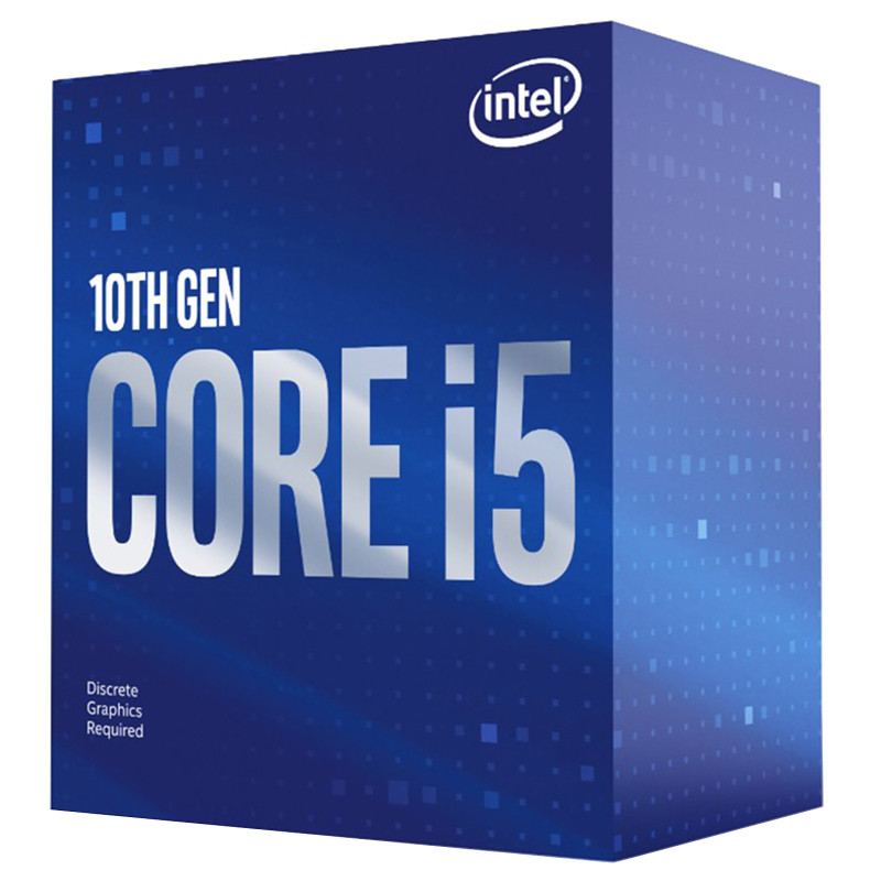 CPU INTEL I5-10400F, 6 Core,  4.30GHZ Turbo 12Mo