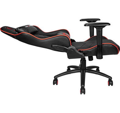 Chaise Gamer MSI MAG CH120 X, FULL BLACK WITH RED
