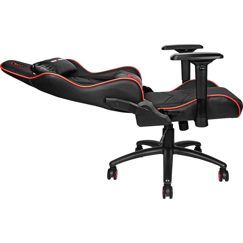 Chaise Gamer MSI MAG CH120 X, FULL BLACK WITH RED Chaise Gamer MSI MAG CH120 X, FULL BLACK WITH RED