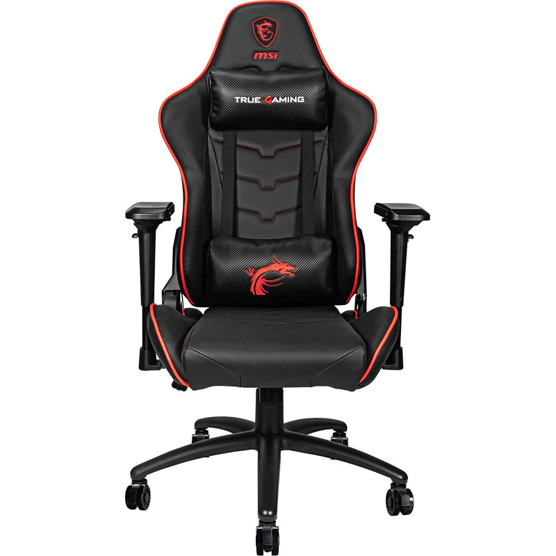 Chaise Gamer MSI MAG CH120 X, FULL BLACK WITH RED Chaise Gamer MSI MAG CH120 X, FULL BLACK WITH RED