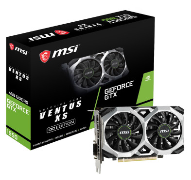 MSI CARTE GRAPHIQUE GTX1650 VENTUS XS 4G OC