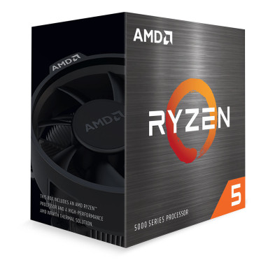 Processeur AMD Ryzen™ 5-5600X, 6 Core, 12 fils, 35Mo Smart Cache, Up to 4.6GHz, BOX