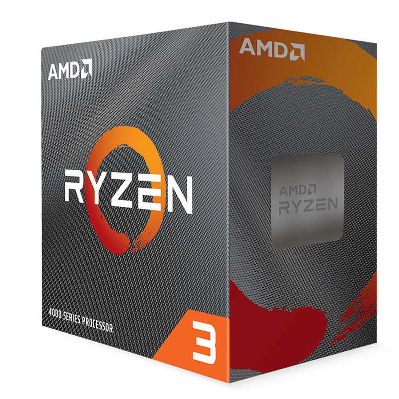 Processeur AMD Ryzen™3-4100 AM4 Wraith Stealth, 4 Core, 8 fils, 6Mo Smart Cache, Up to 4.0GHz Processeur AMD Ryzen™3-4100 AM4 Wraith Stealth, 4 Core, 8 fils, 6Mo Smart Cache, Up to 4.0GHz