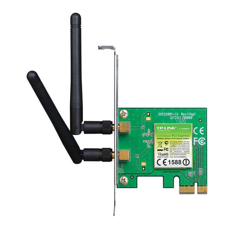 Adaptateur wifi TP-Link PCI Express N 300 Mbps Adaptateur wifi TP-Link PCI Express N 300 Mbps
