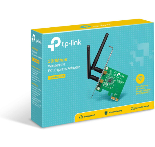 Adaptateur wifi TP-Link PCI Express N 300 Mbps