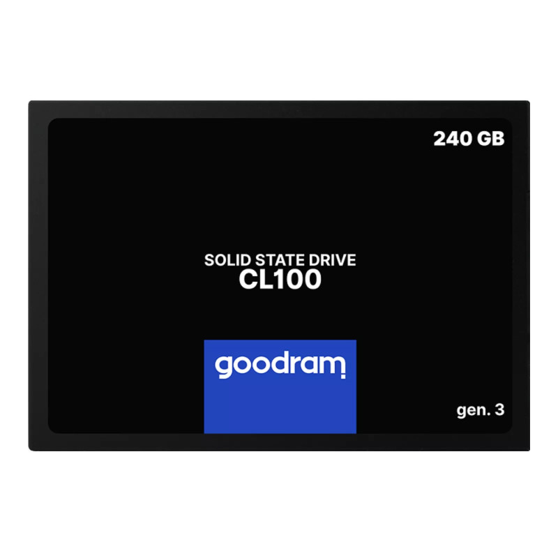 DISQUE SSD GoodRam CL100 SATA III 2,5″ GEN.3 -240Go DISQUE SSD GoodRam CL100 SATA III 2,5″ GEN.3 -240Go