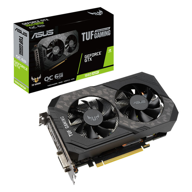 Carte graphique ASUS TUF-GTX1660 SUPER-O6G-GAMING - OC EDITION Carte graphique ASUS TUF-GTX1660 SUPER-O6G-GAMING - OC EDITION