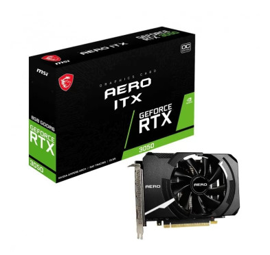 Carte graphique MSI GEFORCE RTX 3050 AERO ITX 8G OC