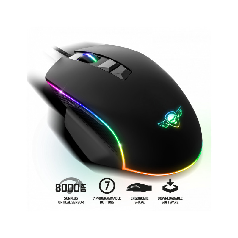 souris Gaming Spirit of Gamer PRO-M1 RGB souris Gaming Spirit of Gamer PRO-M1 RGB