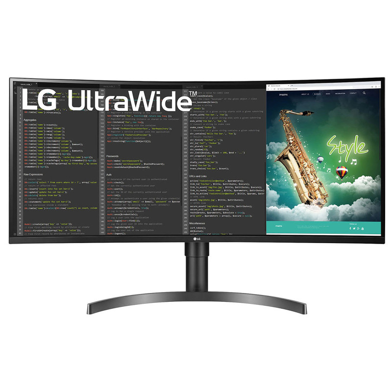 Ecran incurvé LG 35WN65C-B 35", UltraWide™ QHD HDR, AMD FreeSync™, 100Hz