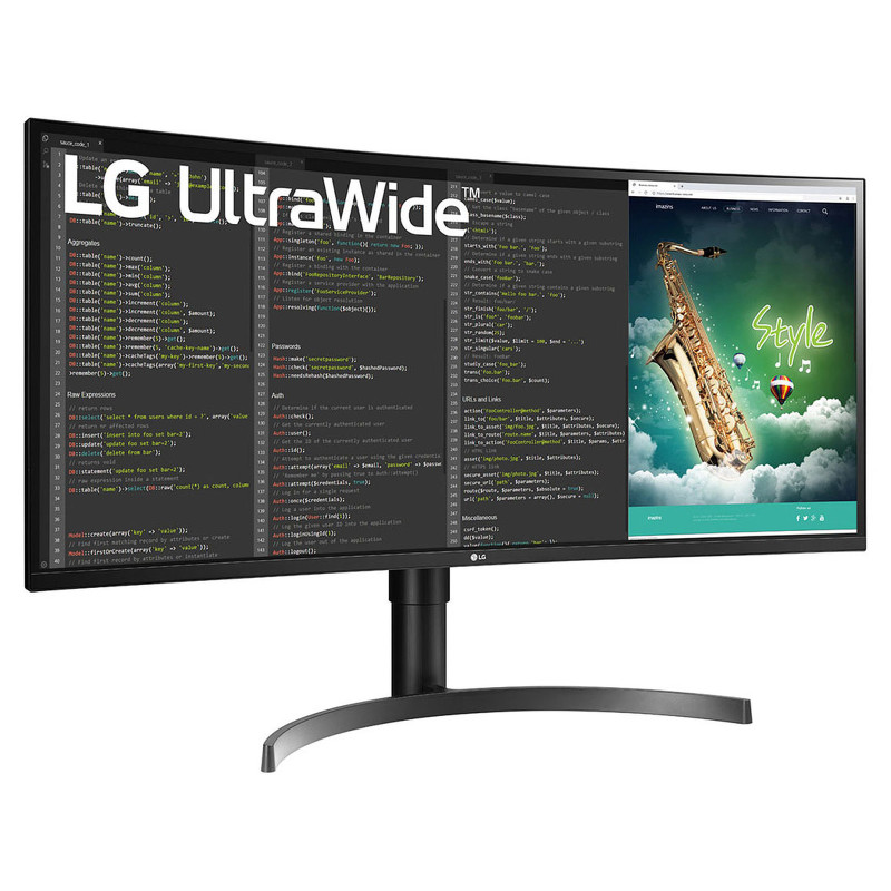 Ecran incurvé LG 35WN65C-B 35", UltraWide™ QHD HDR, AMD FreeSync™, 100Hz