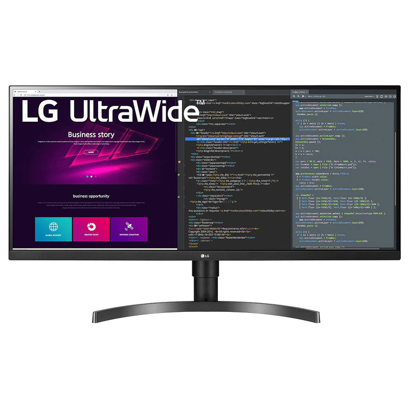 Ecran LG 34WN750-B 34", WQHD HDR, AMD FreeSync™, 75Hz