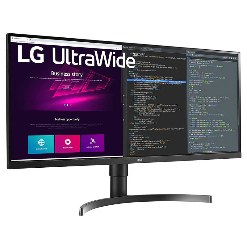 Ecran LG 34WN750-B 34", WQHD HDR, AMD FreeSync™, 75Hz