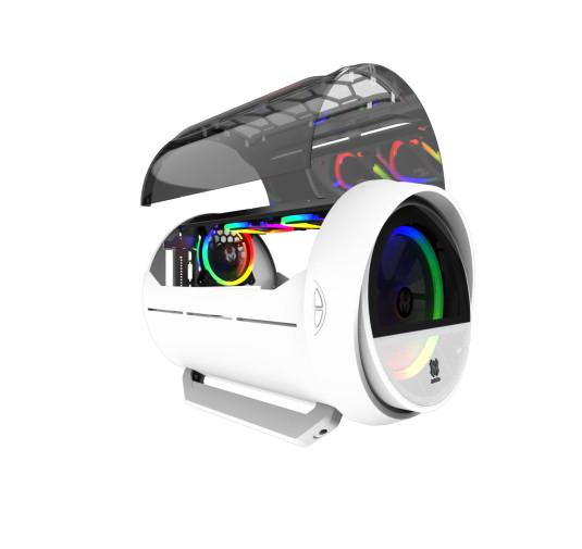 Pc sur Mesure ALPHA-WHITE WARSHIP, I5-10ème , 32Go, RTX3060 Ventus