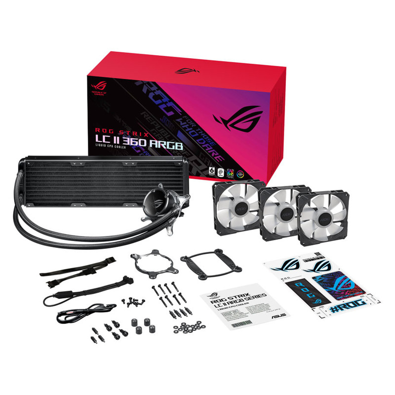 Refroidisseur liquide ASUS ROG Strix LC II 360 ARGB Refroidisseur liquide ASUS ROG Strix LC II 360 ARGB