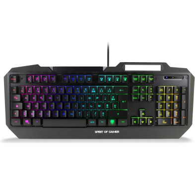 Clavier Gaming SEMI MECANIQUE RGB ELITE-K40 -Châssis Aluminium