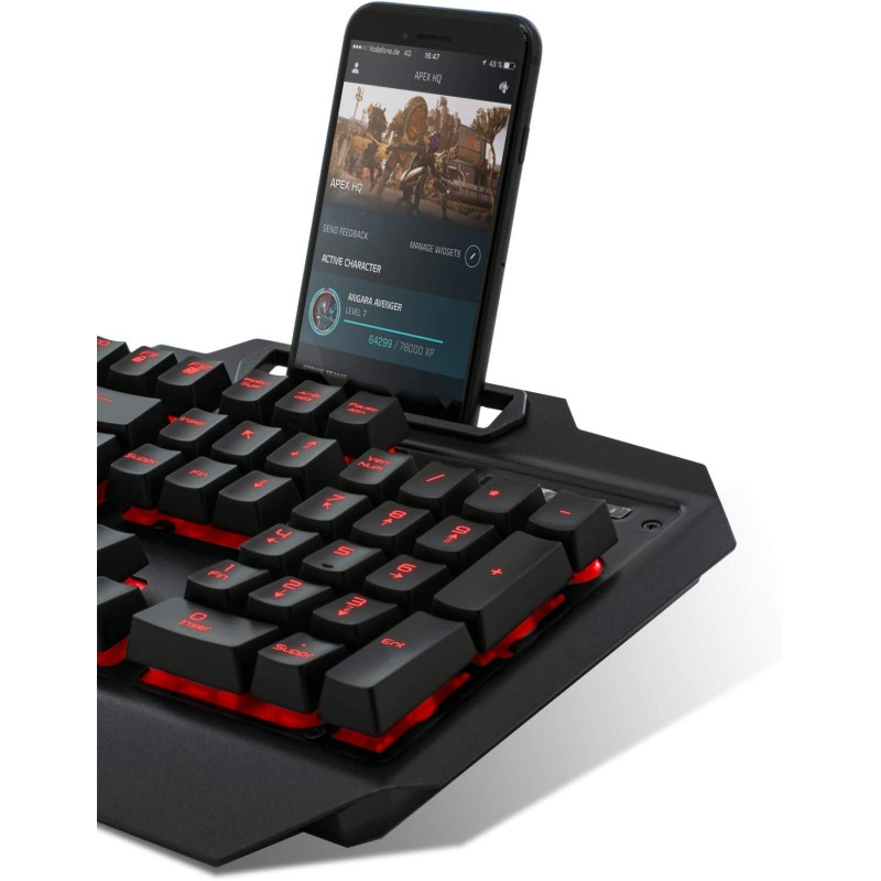 Clavier Gaming SEMI MECANIQUE RGB ELITE-K40 -Châssis Aluminium Clavier Gaming SEMI MECANIQUE RGB ELITE-K40 -Châssis Aluminium