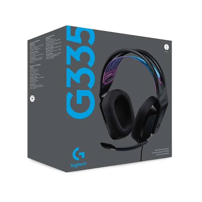 Casque Gaming filaire Logitech G335 -Black
