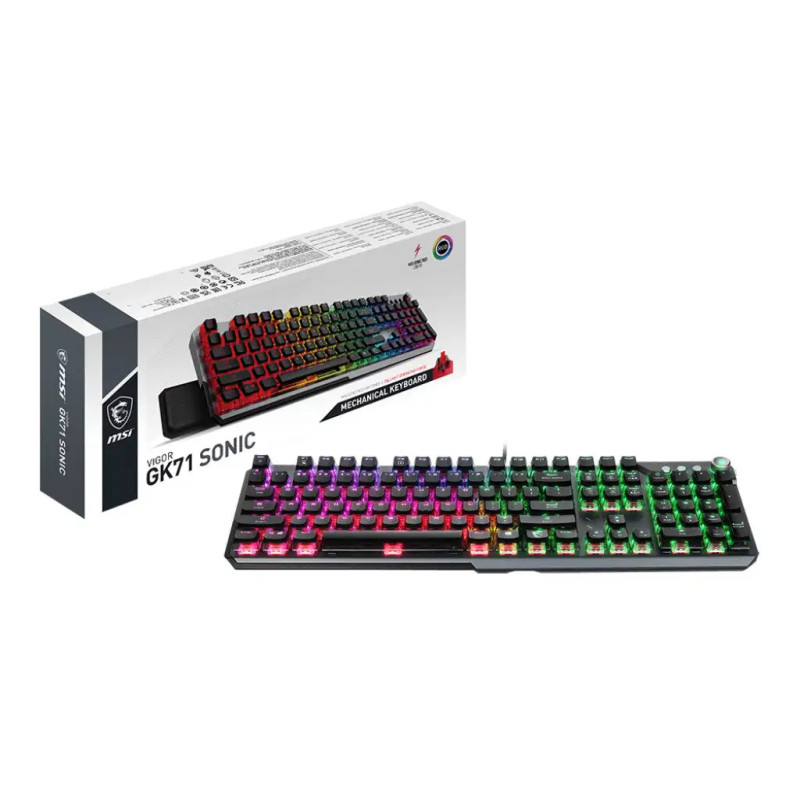 Clavier Gaming MSI CLAVIER VIGOR GK71 SONIC RED FR Clavier Gaming MSI CLAVIER VIGOR GK71 SONIC RED FR