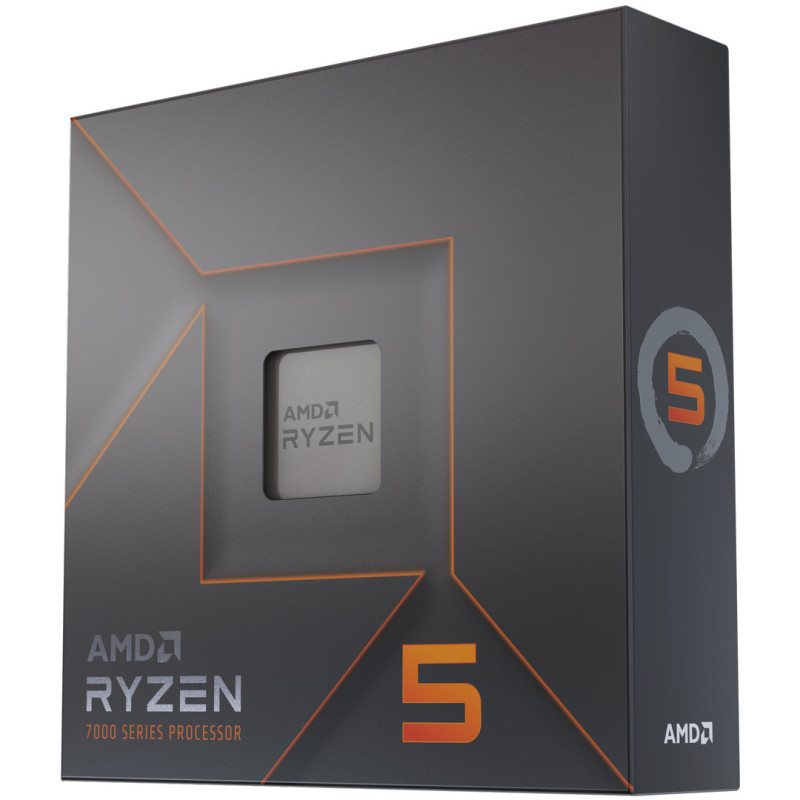 Processeur AMD Ryzen™5-7600X, Hexa Core, 12 fils, 38Mo Cache, Up to 5.3GHz Processeur AMD Ryzen™5-7600X, Hexa Core, 12 fils, 38Mo Cache, Up to 5.3GHz