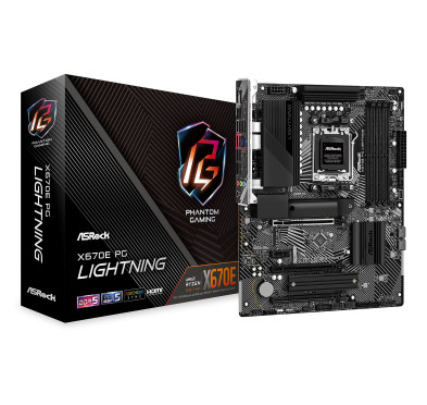 Carte mère ASROCK AM5 X670E PG LIGHTNING - ATX - SOCKET AMD AM5