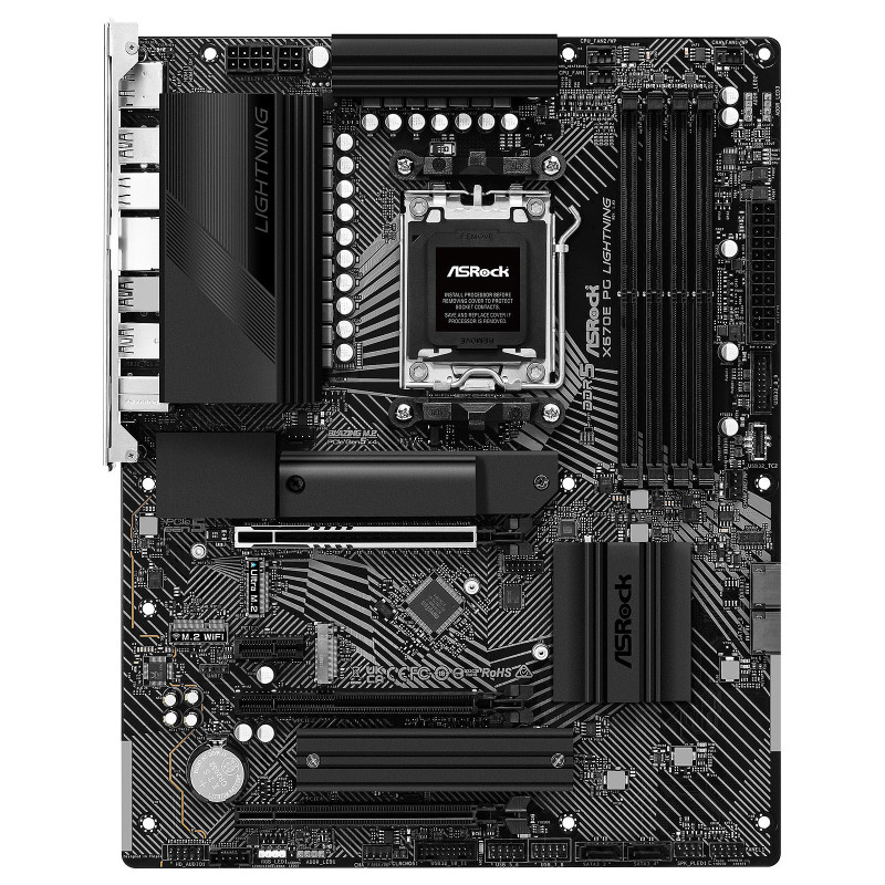 Carte mère ASROCK AM5 X670E PG LIGHTNING - ATX - SOCKET AMD AM5 Carte mère ASROCK AM5 X670E PG LIGHTNING - ATX - SOCKET AMD AM5