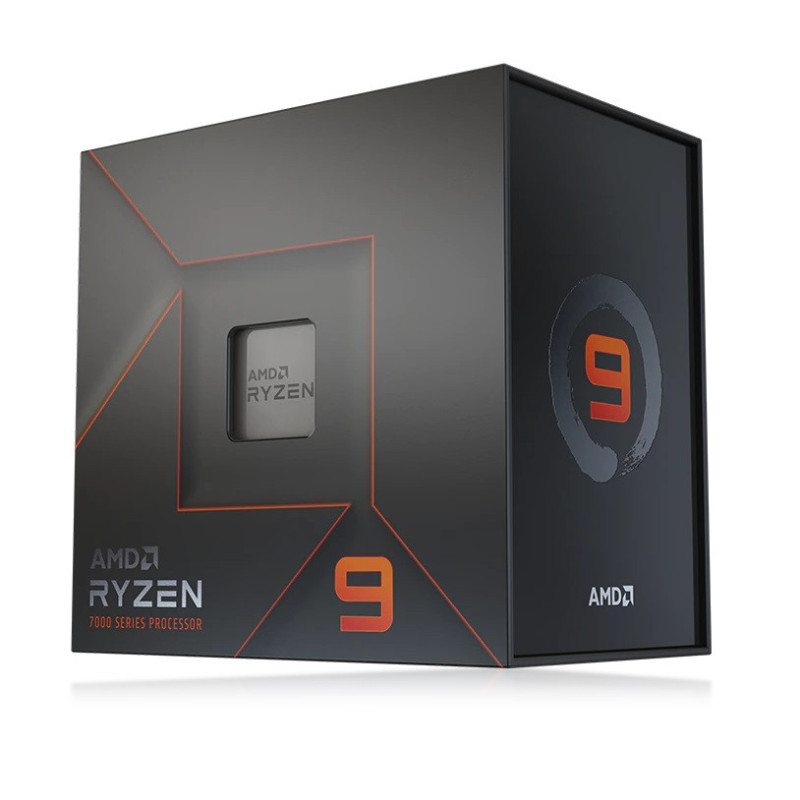 Processeur AMD Ryzen™9-7900X, 12 Core, 24 fils, 76Mo Cache, Up to 5.6GHz
