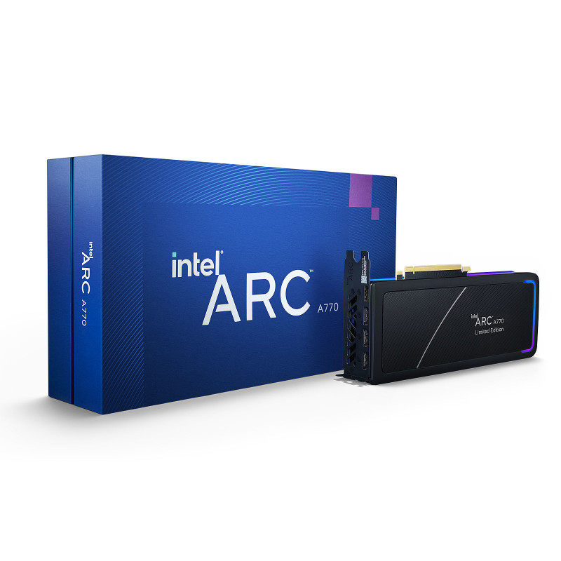 Carte Graphique Intel® Arc™ A770 Graphics -16o GDDR6 Carte Graphique Intel® Arc™ A770 Graphics -16o GDDR6