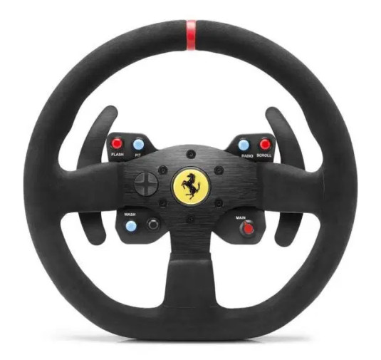 VOLANT RACING THRUSTMASTER 599XX EVO 30 WHEEL ADD-ON ALCANTARA EDITION