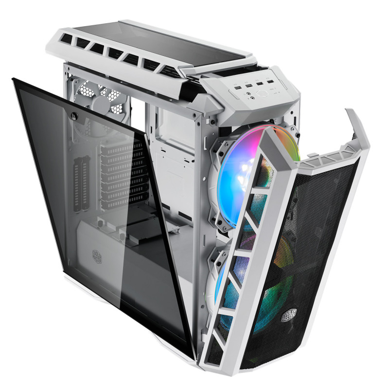 Boitier COOLER MASTER H500P MESH WHITE