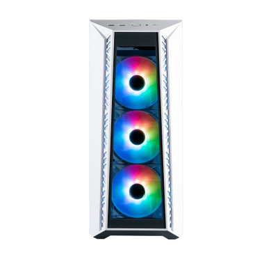 Boitier COOLER MASTER MB520 TG WHITE - ATX