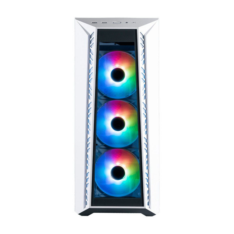 Boitier COOLER MASTER MB520 TG WHITE - ATX Boitier COOLER MASTER MB520 TG WHITE - ATX
