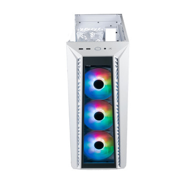 Boitier COOLER MASTER MB520 TG WHITE - ATX