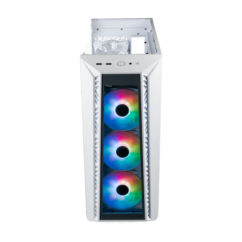 Boitier COOLER MASTER MB520 TG WHITE - ATX Boitier COOLER MASTER MB520 TG WHITE - ATX